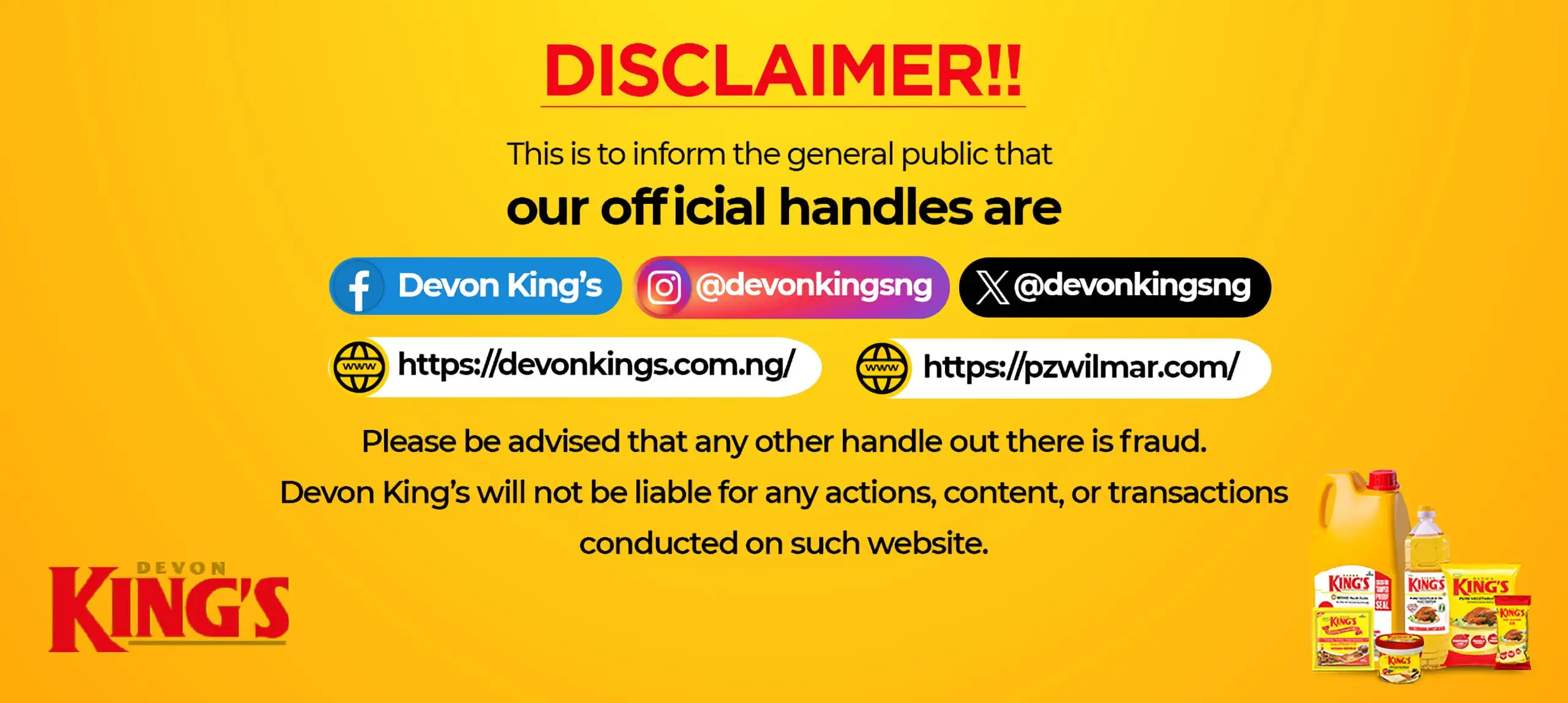 Disclaimer